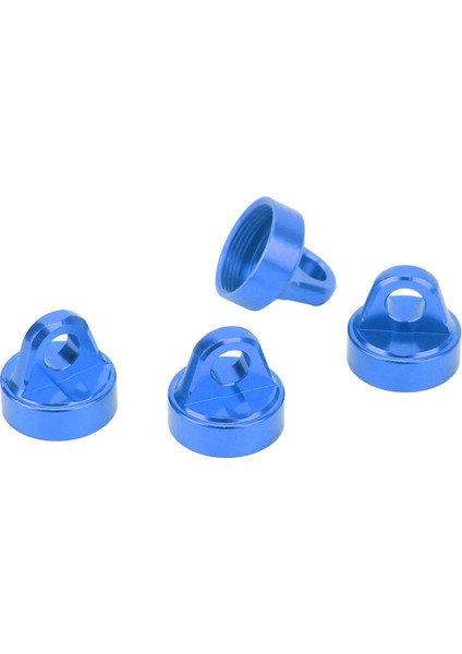 4 Adet Rc Amortisör Kapağı Alüminyum Alaşımlı Rc Amortisör Üst Kapağı Losı 1/10 Tenacıty Pro 4WD Fırçasız Sct Koyu Mavi (Yurt Dışından) modelleri