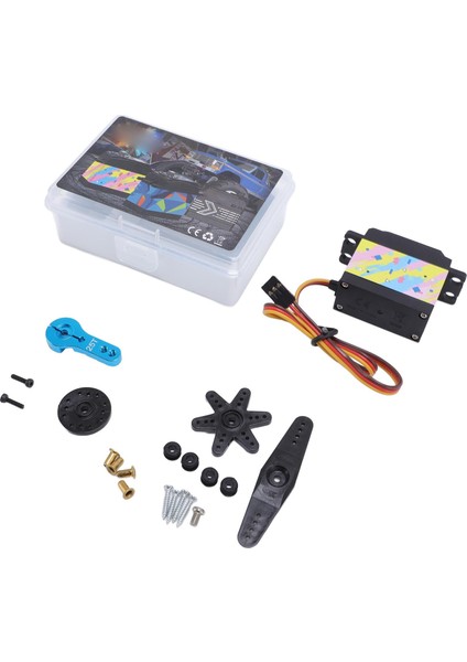 35 kg Dijital Servo Rc Servo Için 1/12 1/10 Rc Araba Kamyon Robot Tekne Uçak Alüminyum Alaşım Pembe Mavi (Yurt Dışından) fiyatları