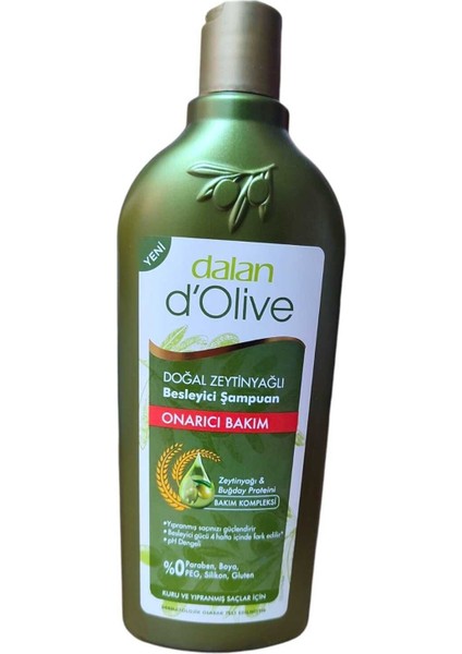 Doğal Zeytinyağlı Şampuan 400 ml