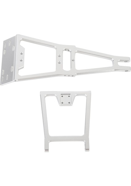 Rc Kamyon ve Çekme Yapı Kiti Büyük Kiriş Arka Römork Braketi Çekici Kolu 1/10 Ölçekli Tırmanma Araba Gümüş (Yurt Dışından) fırsatları