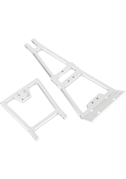 Rc Kamyon ve Çekme Yapı Kiti Büyük Kiriş Arka Römork Braketi Çekici Kolu 1/10 Ölçekli Tırmanma Araba Gümüş (Yurt Dışından) indirimleri