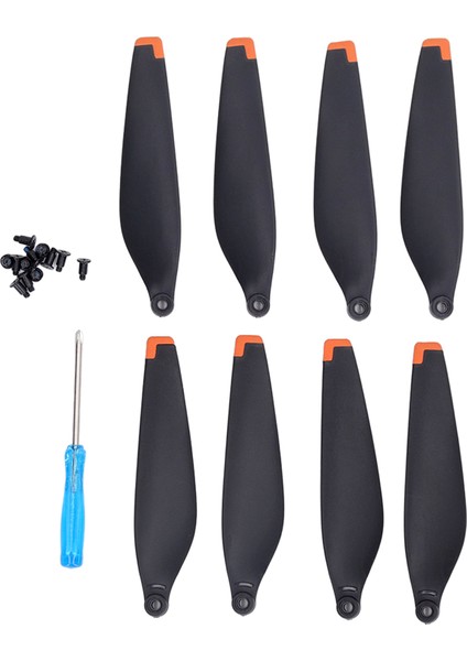 2 Çift Drone Pervaneler Profesyonel Düşük Gürültü Yedek Pervane Bıçakları Mini 3 Drone Aksesuarları (Yurt Dışından)