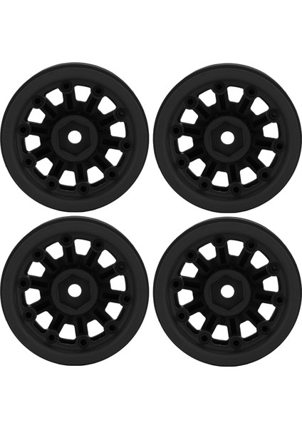 1.9 Inç Jantlar Rc Beadlock Tekerlekler Jantlar Eksenel SCX10 Traxxas 1/10 Rc Paletli Arabalar Siyah (Yurt Dışından) fiyatları