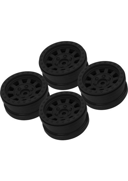 1.9 Inç Jantlar Rc Beadlock Tekerlekler Jantlar Eksenel SCX10 Traxxas 1/10 Rc Paletli Arabalar Siyah (Yurt Dışından) fırsatları