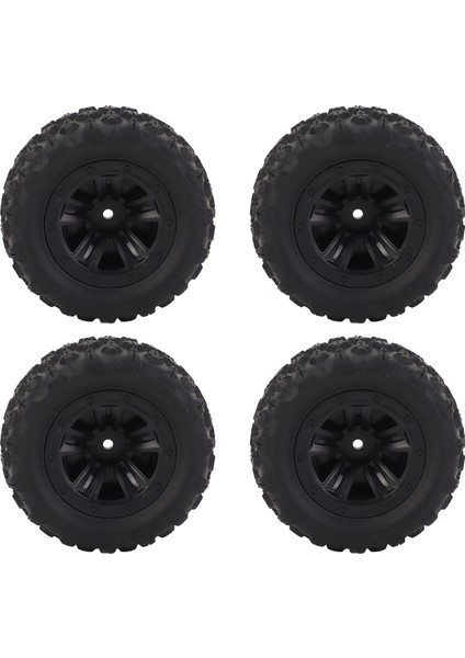 4 Adet Rc Jant Lastik Üstün Kullanım Gelişmiş Kontrol Aşınmaya Dalı Lastik Lastik Wltoys 144010 (Yurt Dışından)