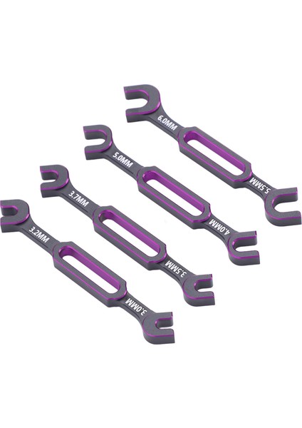 4 Adet Rc Anahtarı 3.0 mm 3.2 mm 3.5 mm 3.7 mm 4.0 mm 5.0 mm 5.5 mm 6.0 mm Gerdirme Somun Küresel Mafsal Sökücü Rc Evrensel Onarım Aracı Rc Araba Tekne Drone Için Mor (Yurt Dışından) fiyatları