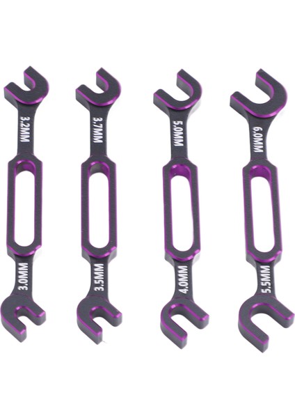 4 Adet Rc Anahtarı 3.0 mm 3.2 mm 3.5 mm 3.7 mm 4.0 mm 5.0 mm 5.5 mm 6.0 mm Gerdirme Somun Küresel Mafsal Sökücü Rc Evrensel Onarım Aracı Rc Araba Tekne Drone Için Mor (Yurt Dışından) modelleri