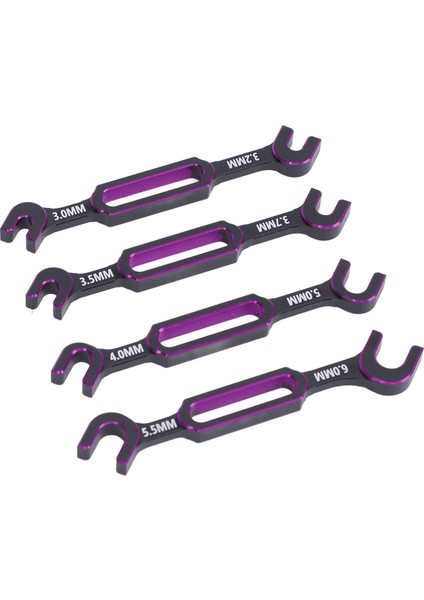 4 Adet Rc Anahtarı 3.0 mm 3.2 mm 3.5 mm 3.7 mm 4.0 mm 5.0 mm 5.5 mm 6.0 mm Gerdirme Somun Küresel Mafsal Sökücü Rc Evrensel Onarım Aracı Rc Araba Tekne Drone Için Mor (Yurt Dışından) fırsatları