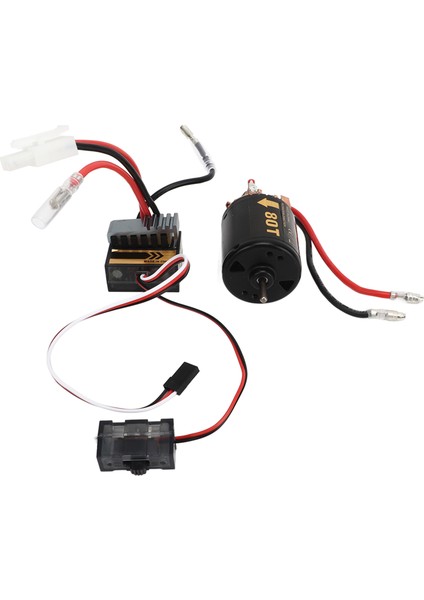 Rc Fırçalı Motor Yüksek Frekanslı Mekanizma Sistemi 320A Fırçalı Motor Esc Tırmanma Araba Tamiya 80T (Yurt Dışından) fiyatları