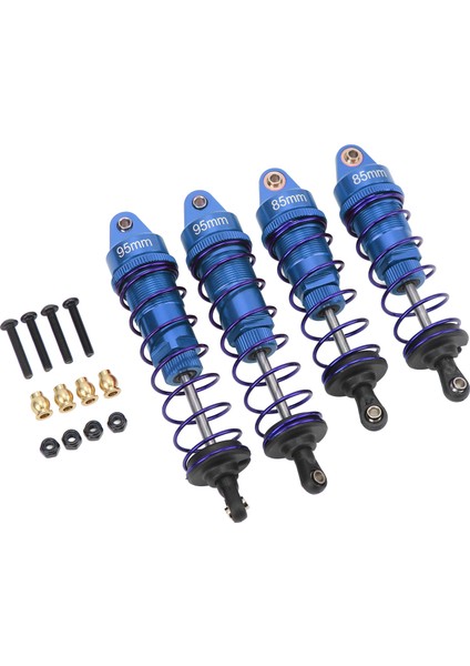 Rc Amortisör Ön Arka Alüminyum Alaşım Yükseltme Parçaları Rc Bahar Damperi Için Hsp Traxxas 1/10 Rc Araba Için Koyu Mavi (Yurt Dışından)
