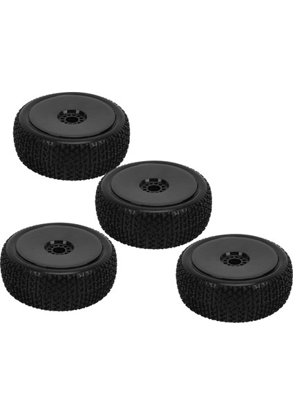4 Adet 1/8 Rc Kamyon Lastikleri Lastik Tekerlek Lastikleri Aksesuar Değiştirme Hpı Rc Off Road Aracı Siyah (Yurt Dışından) modelleri