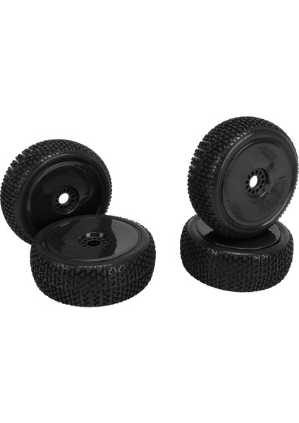4 Adet 1/8 Rc Kamyon Lastikleri Lastik Tekerlek Lastikleri Aksesuar Değiştirme Hpı Rc Off Road Aracı Siyah (Yurt Dışından) fırsatları