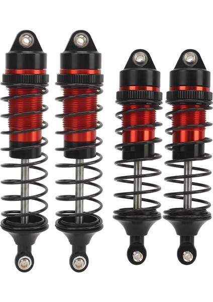 Arka Ön Rc Araba Amortisör Alüminyum Alaşımlı Yüksek Mukavemetli Traxxas Slash 4x4 Için 1/10 Kırmızı (Yurt Dışından) modelleri