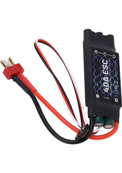 40A Fırçasız Esc 2‑4s 5V 3A Bec Elektrikli Hız Kontrol Cihazı Erkek T Fiş Rc Sabit Kanatlı Uçak Için F450 Quad Rotor Drone (Yurt Dışından) modelleri