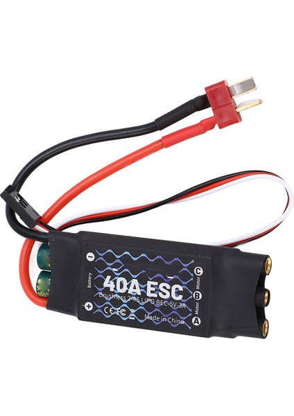 40A Fırçasız Esc 2‑4s 5V 3A Bec Elektrikli Hız Kontrol Cihazı Erkek T Fiş Rc Sabit Kanatlı Uçak Için F450 Quad Rotor Drone (Yurt Dışından) indirimleri