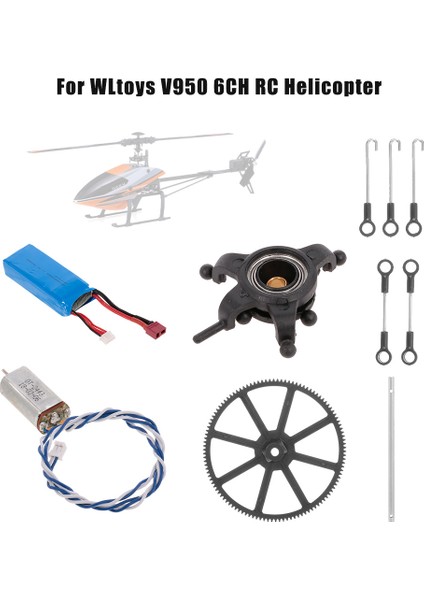 Swashplate Seti Rc Helikopter Parçası Wltoys V950 Rc Helikopter (Yurt Dışından) fırsatları