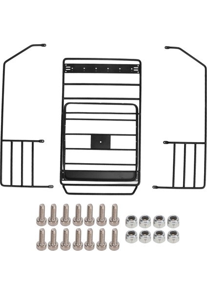Rc Portbagaj Bagaj Taşıyıcı Demir Portbagaj Rulo Kafes Eksenel SCX10 Wrangler Için Araba Kabuk 313MM Dingil Mesafesi (Yurt Dışından)