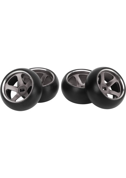 4 Adet Rc Araba Lastikleri ve Jantları Wltoys K989 K969 P939 284131 1/28 Uzaktan Kumandalı Araba Titanyum (Yurt Dışından) modelleri