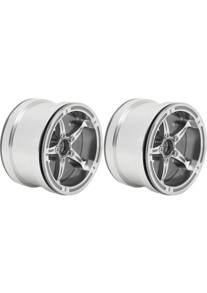 Alüminyum Alaşım Beadlock Tekerlek Jantlar Tekerlek Hub Için 1/10 Rc Paletli Araç Rc Araba Accessoriestitanium (Yurt Dışından) indirimleri