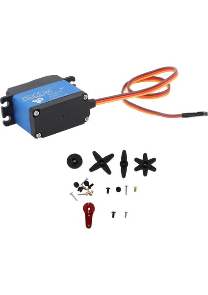 20 kg Rc Servo Yüksek Burulma Programlanabilir Metal Dişli Servo Rc Araba Tekne Robot Dc4. 8-6V (Yurt Dışından) fiyatları