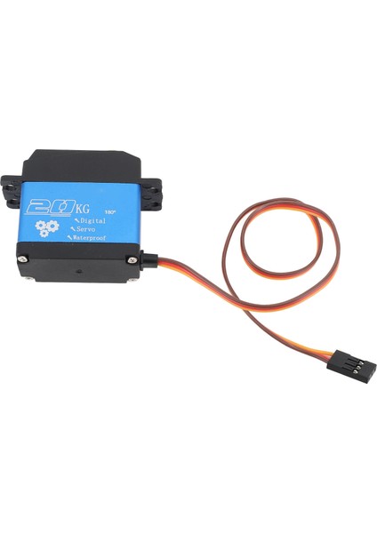 20 kg Rc Servo Yüksek Burulma Programlanabilir Metal Dişli Servo Rc Araba Tekne Robot Dc4. 8-6V (Yurt Dışından) modelleri