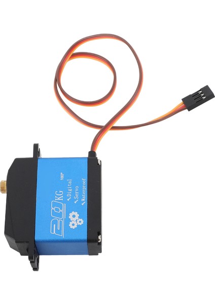 20 kg Rc Servo Yüksek Burulma Programlanabilir Metal Dişli Servo Rc Araba Tekne Robot Dc4. 8-6V (Yurt Dışından) indirimleri