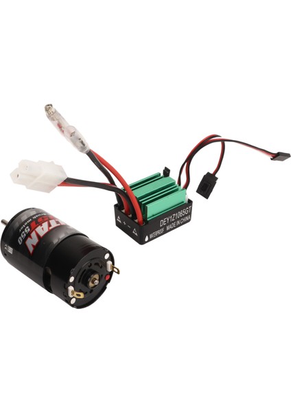 Rc Araba Fırçalı Motor Esc 550 Fırçalı Motor Su Geçirmez 65A Fırçalı Esc Rc Araba Tekne Için 35T (Yurt Dışından) fiyatları