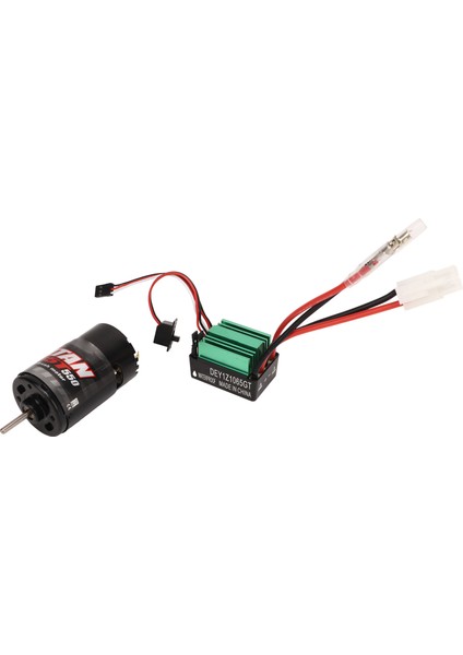 Rc Araba Fırçalı Motor Esc 550 Fırçalı Motor Su Geçirmez 65A Fırçalı Esc Rc Araba Tekne Için 35T (Yurt Dışından) indirimleri