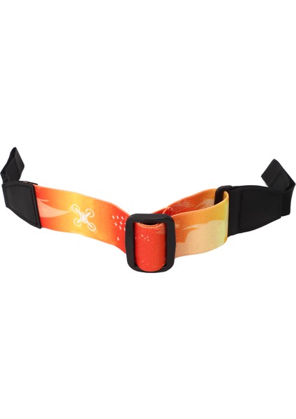 Ayarlanabilir Baş Askısı Nefes Alabilir Elastik Yedek Baş Bandı Djı Avata Uçuş Gözlüğü Turuncu (Yurt Dışından)