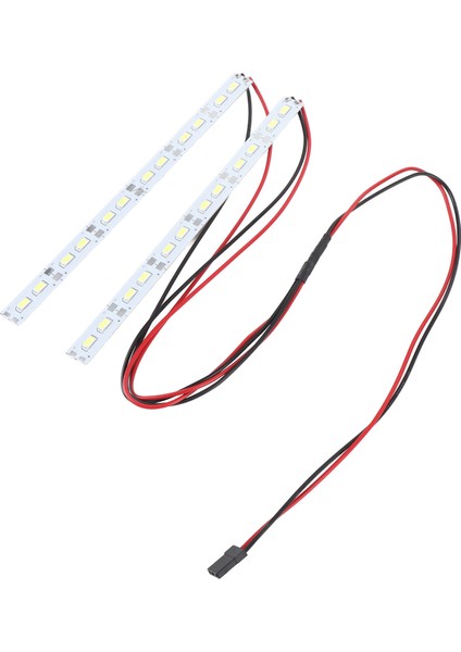 24 Leds Şasi Işık Alüminyum Alaşımlı Dekoratif Işık Çubuğu 1/10 1/8 Ölçekli Rc Modeli Off Road Araba Beyaz Işık (Yurt Dışından) fırsatları