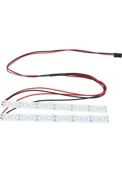 24 Leds Şasi Işık Alüminyum Alaşımlı Dekoratif Işık Çubuğu 1/10 1/8 Ölçekli Rc Modeli Off Road Araba Beyaz Işık (Yurt Dışından) indirimleri