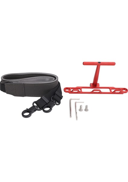 Braketi Rc 2 1 Alüminyum Alaşımlı Çok Fonksiyonlu Uzaktan Kumanda Kolu Kordon Boyun Askısı Aksesuarları Mini4 Pro Drone Kırmızı (Yurt Dışından)