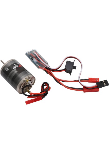 Rc Fırçalı Motor Esc Profesyonel 380 Paslanmaz Çelik Büyük Burulma 38 T Fırçalı Motor ile 30A Fırça Esc Jst Fiş Için 1/16 1/18 Rc Araba Tekne (Yurt Dışından) modelleri