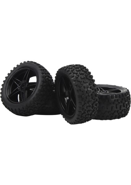 4 Adet 85MM 33MM Ön Rc Kamyon Tekerlekleri 85MM 42MM Arka Off Road Lastikleri 5 Yıldız Jantlar Eksenel 1/10 Uzaktan Kumanda Araba (Yurt Dışından) fırsatları