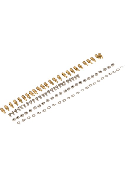 Itme Çubuğu Bağlantı Durdurucu Hızlı Ayarlayıcı Rc Itme Çubuğu Konnektörü Vidalı Contalar Model Tekne Uçak Helikopter 1.0 mm / 0.04 In (Yurt Dışından) fırsatları