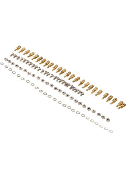 Itme Çubuğu Bağlantı Durdurucu Hızlı Ayarlayıcı Rc Itme Çubuğu Konnektörü Vidalı Contalar Model Tekne Uçak Helikopter 1.0 mm / 0.04 In (Yurt Dışından) indirimleri