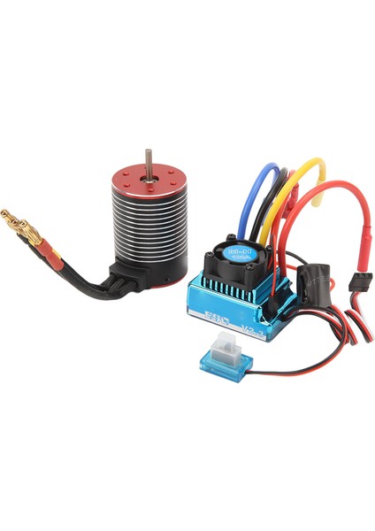 Rc Fırçasız Motor Esc Seti Profesyonel Su Geçirmez Yüksek Burulma 3650 Fırçasız Motor 120A Esc Combo Set Rc Araba Için 4500KV (Yurt Dışından) fiyatları