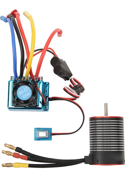 Rc Fırçasız Motor Esc Seti Profesyonel Su Geçirmez Yüksek Burulma 3650 Fırçasız Motor 120A Esc Combo Set Rc Araba Için 4500KV (Yurt Dışından) indirimleri