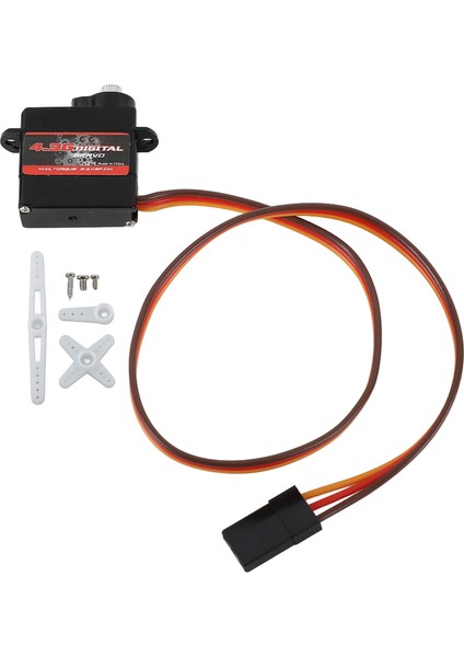 Rc Servo Profesyonel Hafif Verimli Metal Dişliler Yüksek Burulma Dijital Rc Servo Motor Için Rc Araba Robot Tekne Helikopter (Yurt Dışından)