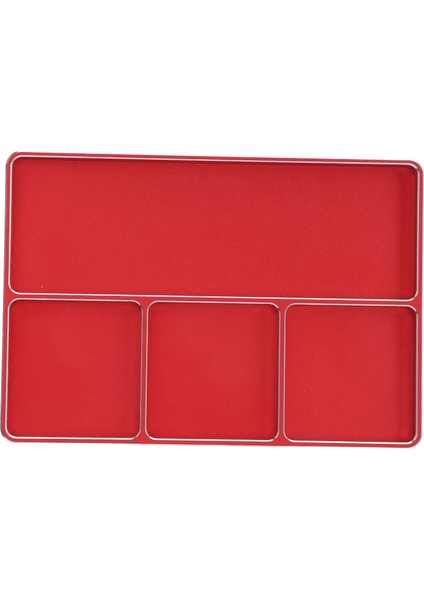 Rc Tamir Vida Tepsi 4 Izgaraları Alüminyum Alaşımlı Vida Tepsi Için Manyetik Ped ile 1/10 1/8 Rc Araba Rc Uçaklar Kırmızı (Yurt Dışından) indirimleri