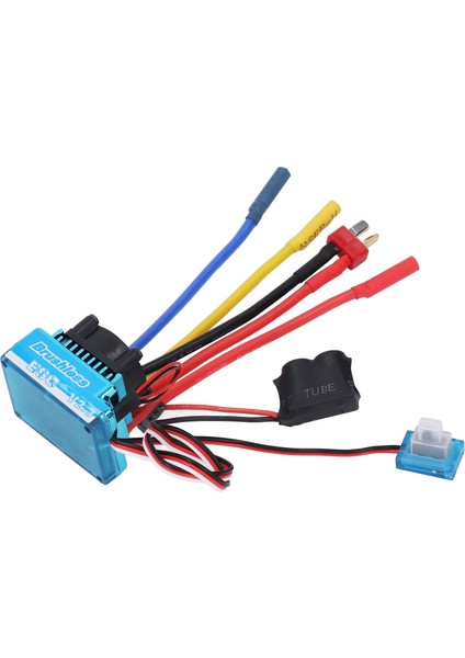 60A Fırçasız Esc 1/10 Rc Model Araba Tekne Için Su Geçirmez 2 - 3s Lipo Bec 5.8 V / 3A Erkek T Güç Konektörü Hız Kontrol Cihazı (Yurt Dışından) modelleri