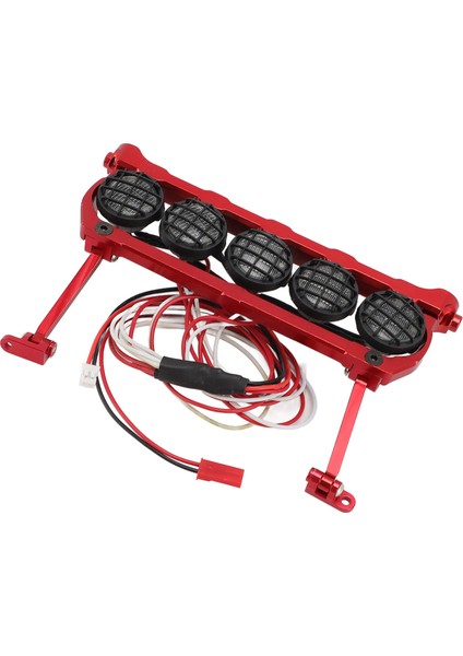 Rc Tavan Işığı Çubuğu Exo 1/10 Paletli Cnc Alüminyum Alaşımlı LED Lamba Kubbe Spot 5 Beyaz Işık Ph2. 0 Jst Arayüzü (Yurt Dışından) fırsatları