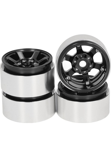 4 Adet 1.9 Inç Rc Beadlock Tekerlek Göbekleri Alüminyum Alaşımlı Cnc Rc Tekerlek Jantları Hub Değiştirme Eksenel SCX10 Için Hsp Siyah (Yurt Dışından) fiyatları