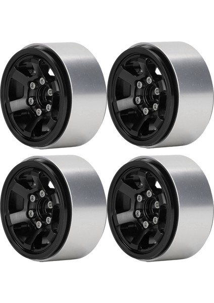 4 Adet 1.9 Inç Rc Beadlock Tekerlek Göbekleri Alüminyum Alaşımlı Cnc Rc Tekerlek Jantları Hub Değiştirme Eksenel SCX10 Için Hsp Siyah (Yurt Dışından) fırsatları