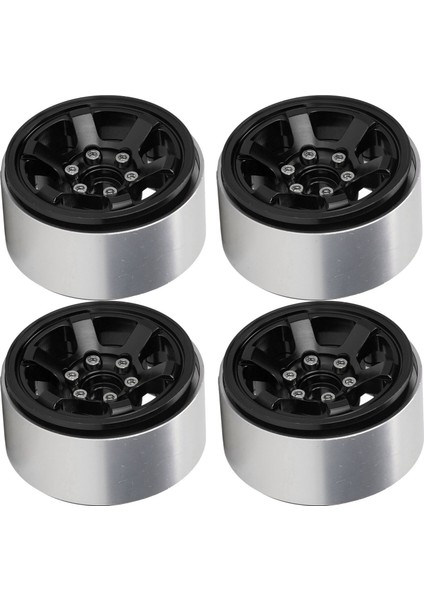 4 Adet 1.9 Inç Rc Beadlock Tekerlek Göbekleri Alüminyum Alaşımlı Cnc Rc Tekerlek Jantları Hub Değiştirme Eksenel SCX10 Için Hsp Siyah (Yurt Dışından) indirimleri