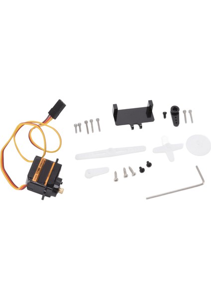 ES08MA Iı Mini Metal Dişliog Servo Rc Model Servo Kiti ile Alüminyum Alaşımlı Salıncak Kolu Servo Tabanı (Yurt Dışından) fırsatları
