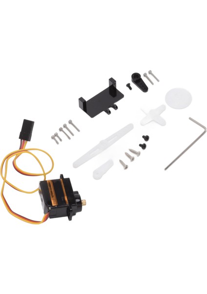 ES08MA Iı Mini Metal Dişliog Servo Rc Model Servo Kiti ile Alüminyum Alaşımlı Salıncak Kolu Servo Tabanı (Yurt Dışından) indirimleri