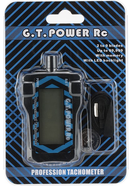 Gtpower Rc Dijital Profesyonel Takometre Devrim Metre Rc Uçak Helikopter Quadcopter Için (Yurt Dışından)