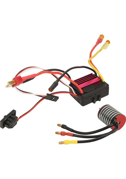 2430 Fırçasız Motor 35A Fırçasız Esc Doğru Fırçasız Motor Esc Seti Traxxas 1/16 1/18 Rc Araba Için 5800KV (Yurt Dışından) modelleri