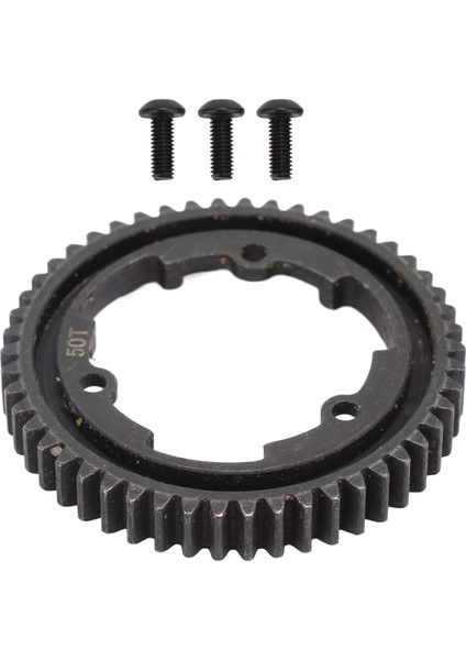 Rc Spur Gear 50T Traxxas Uzaktan Kumandalı Araba Için Güçlendirilmiş Çelik Ana Spur Dişlisi (Yurt Dışından)